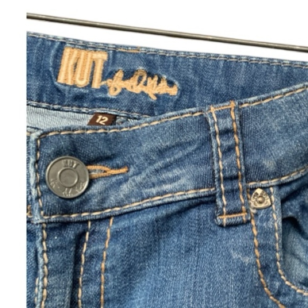 Kut from the Kloth So Low Women's Boot Cut Jeans - Classic Blue - Picture 9 of 13